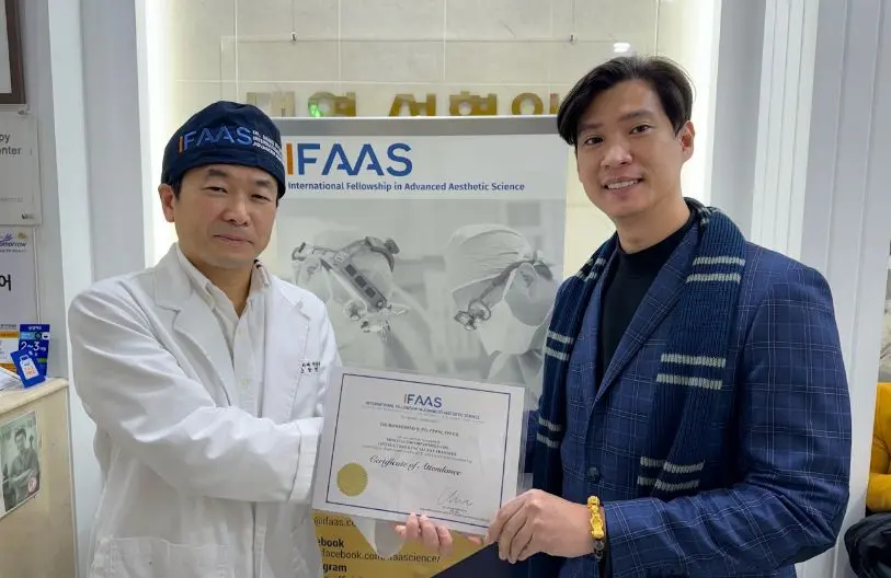 Dr. Bien Po during his liposuction and facial fat-transfer masterclass in Seoul