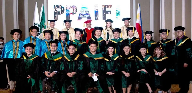 Dr. Bien Po at his Pan Pacific Aesthetic Institute oath-taking ceremony