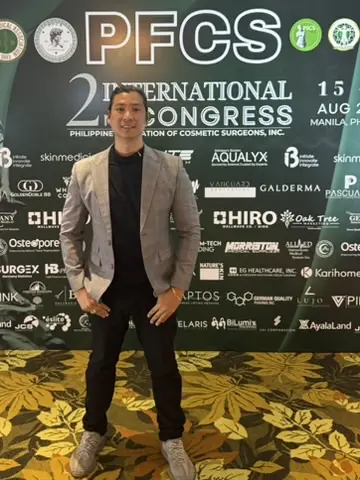Dr. Bien Po at the Second PFCS International Congress at EDSA Shangri-La