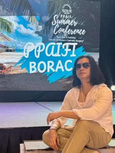 Dr. Bien Po at the PPAIFI Summer Conference in Boracay
