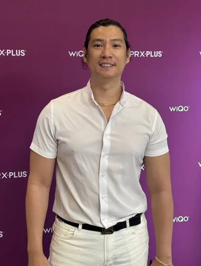 Dr. Bien Po at the PRX-PLUS professional launch