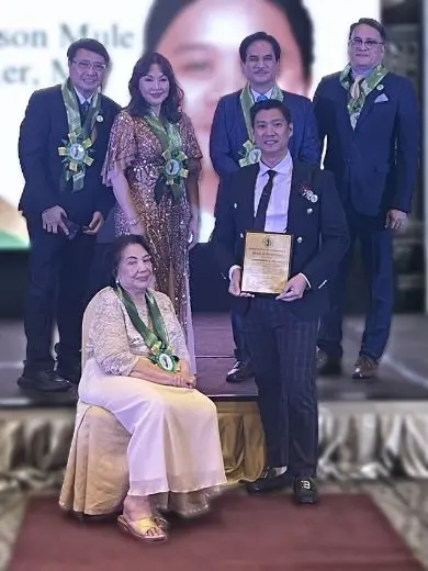 Dr. Bien Po at the Philippine Society of Liposuction Surgeons induction