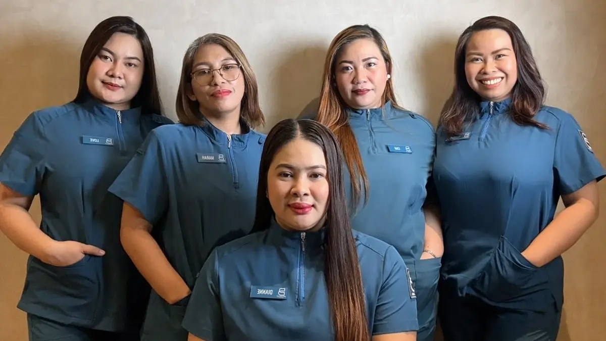 The BienPoMD Angels, the clinic staff who welcome and care for patients